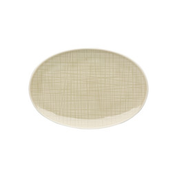 Servírovací talíř 18 x 12 cm Mesh Colours Cream