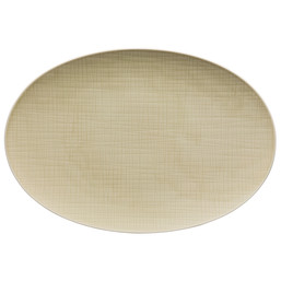 Servírovací talíř 38 x 26 cm Mesh Colours Cream