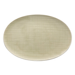 Servírovací talíř 30 x 21 cm Mesh Colours Cream