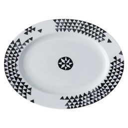 Servírovací talíř 32 cm Magic Garden Black Seeds