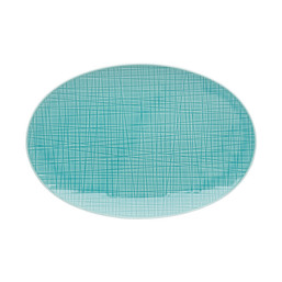 Servírovací talíř 25 x 17 cm Mesh Colours Aqua