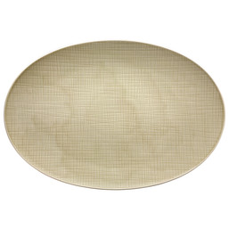 Servírovací talíř 42 x 29 cm Mesh Colours Cream