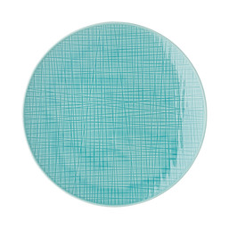 Talíř 24 cm mělký Mesh Colours Aqua