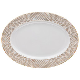 Servírovací talíř 33,5 x 24,5 cm Francis Carreau Beige