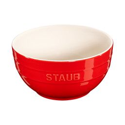 Keramická miska červená Ø 17 cm