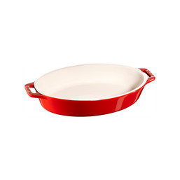 Oválná forma na pečení Ø 23 cm červená