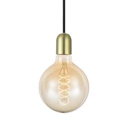 Designová objímka mosazná